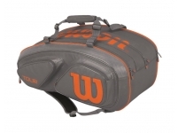 WILSON TOUR GREY kolekcijas soma 15 raketēm  SALE