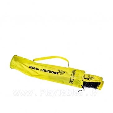 MINIONS TENNIS NET 18 Yellow/BLACK tenisa tīkls