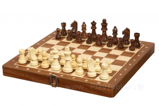 Sunrise Tournament wooden chess set No. 3 (30 x 30 cm)