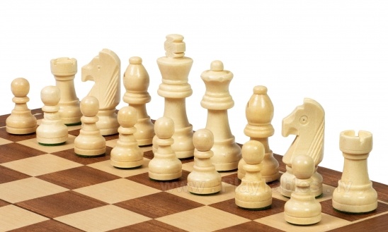 Sunrise Tournament wooden chess set No. 3 (30 x 30 cm)