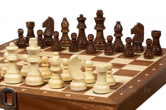 Sunrise Tournament wooden chess set No. 3 (30 x 30 cm)