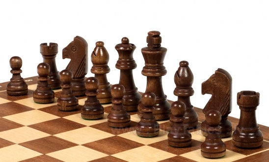 Sunrise Tournament wooden chess set No. 3 (30 x 30 cm)