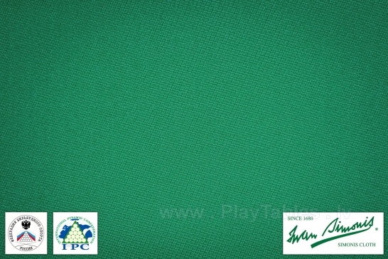 Billiard Cloth Simonis Rus Pro 950, yellow-green, 195 cm