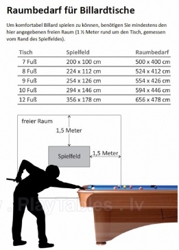 Billiard Table, Pool, Hurricane, 9 ft.