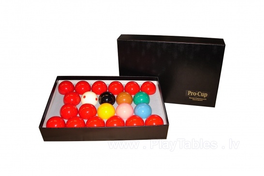 Ball Set Aramith Super Crystalate, 52,4 mm, Snooker