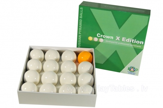 Ball Set Crown X Edition, 68 mm, without numbers, Pyramid