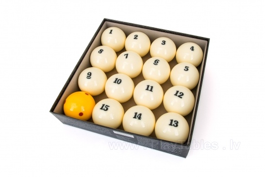 Billiard Ball Set "Super Aramith Pro Tournament", 67 mm, Pyramid