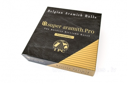 Billiard Ball Set "Super Aramith Pro Tournament", 67 mm, Pyramid