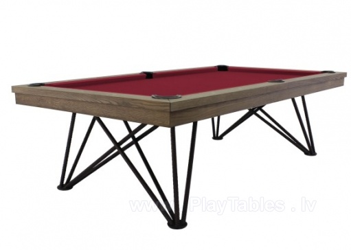 Pool Table / Dining Table, Dauphine, Silver Mist Oak