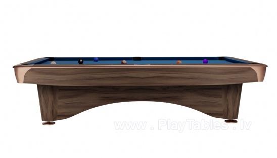 Billiard Table, Pool, Dynamic III, 9 ft., Modern Brown