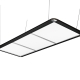 Pool Table Light, LED Flat, black, 195 x 70 x 6,5 cm