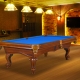 Billiard Table, Pool, York, 8 ft., antique brown