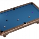 Billiard Table, Pool, Dynamic III, 9 ft., Modern Brown